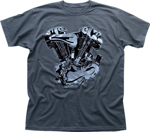Shirt twin motore moto - v-twin,
